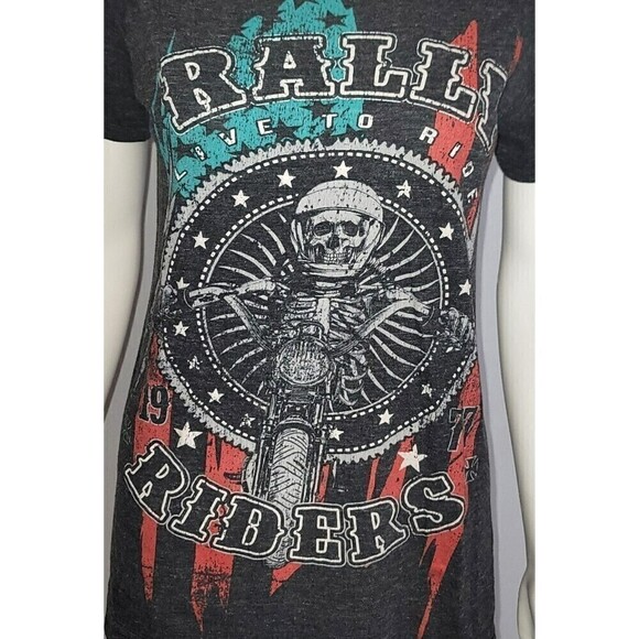 Helix Rally Riders Live To Ride Tee - Size Small - Picture 7 of 8